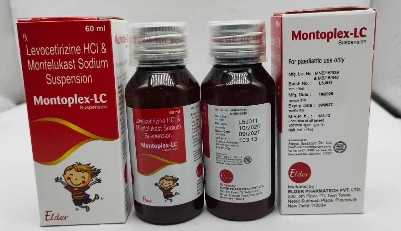 Levocetirizine Hydrochloride & Montelukast Sodium